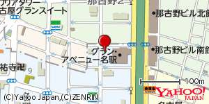 愛知県名古屋市中村区名駅 付近 : 35174438,136888735