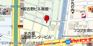 愛知県名古屋市西区那古野 付近 : 35173677,136891927