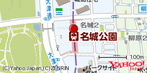 愛知県名古屋市北区名城 付近 : 35190528,136904748