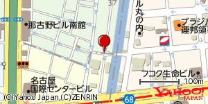 愛知県名古屋市西区那古野 付近 : 35173804,136892635