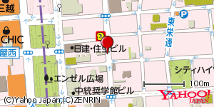 愛知県名古屋市中区栄 付近 : 35166965,136910782