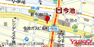 愛知県名古屋市千種区今池 付近 : 35169199,136936519