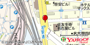 愛知県名古屋市中村区名駅南 付近 : 35165627,136885623