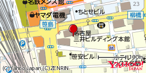 愛知県名古屋市中村区名駅南 付近 : 35167414,136886351