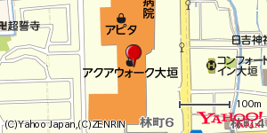 岐阜県大垣市林町 付近 : 35369822,136617286