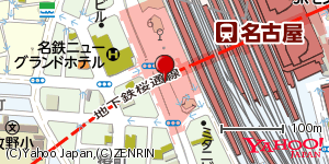 愛知県名古屋市中村区椿町 付近 : 35169902,136880442