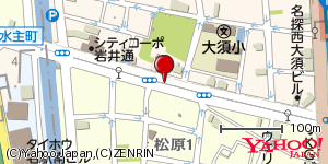 愛知県名古屋市中区松原 付近 : 35158793,136895176