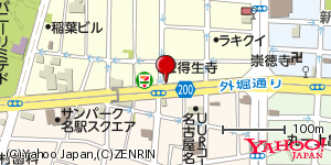 愛知県名古屋市西区菊井 付近 : 35177933,136884219