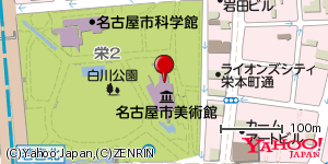 愛知県名古屋市中区栄 付近 : 35164117,136901031