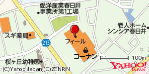 愛知県春日井市篠木町 付近 : 35261765,136995604