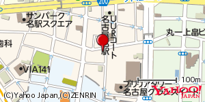 愛知県名古屋市西区名駅 付近 : 35176535,136884572