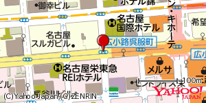 愛知県名古屋市中区栄 付近 : 35168787,136904543