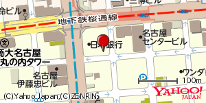 愛知県名古屋市中区錦 付近 : 35172220,136898004