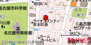 愛知県名古屋市中区栄 付近 : 35164245,136903024