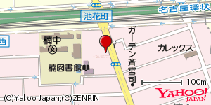 愛知県名古屋市北区楠 付近 : 35228838,136923116