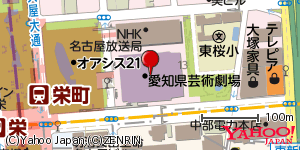 愛知県名古屋市東区東桜 付近 : 35170931,136911352 愛知県名古屋市東区東桜 付近 : 35170931,136911352