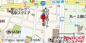 愛知県名古屋市西区名駅 付近 : 35176718,136884586