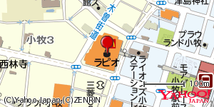 愛知県小牧市小牧 付近 : 35289870,136925144