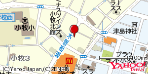 愛知県小牧市小牧 付近 : 35290956,136925478