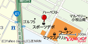 愛知県小牧市堀の内 付近 : 35287150,136907778