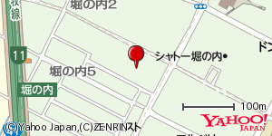 愛知県小牧市堀の内 付近 : 35288874,136908697