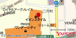 愛知県名古屋市西区二方町 付近 : 35225681,136884506