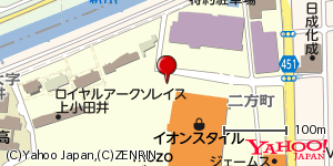 愛知県名古屋市西区二方町 付近 : 35226509,136883689