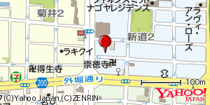 愛知県名古屋市西区新道 付近 : 35178588,136886537