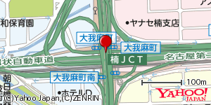 愛知県名古屋市北区丸新町 付近 : 35229368,136909867