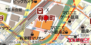 東京都千代田区有楽町 付近 : 35674284,139763695