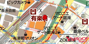 東京都千代田区有楽町 付近 : 35674333,139764134