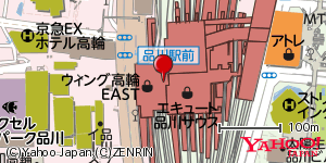 東京都港区高輪 付近 : 35628284,139738281