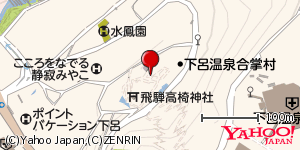 岐阜県下呂市森 付近 : 35808543,137249859