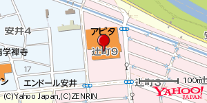 愛知県名古屋市北区辻町 付近 : 35209579,136922675