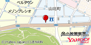 愛知県小牧市山北町 付近 : 35294800,136914210