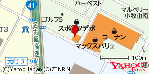 愛知県小牧市堀の内 付近 : 35286540,136907646