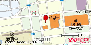 愛知県名古屋市北区水草町 付近 : 35206372,136907546