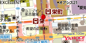 愛知県名古屋市中区錦 付近 : 35169984,136908584