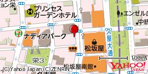 愛知県名古屋市中区栄 付近 : 35165502,136907023