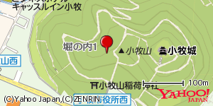 愛知県小牧市堀の内 付近 : 35292439,136911741