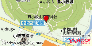 愛知県小牧市堀の内 付近 : 35291287,136912537