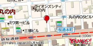 愛知県名古屋市中区丸の内 付近 : 35173968,136900357