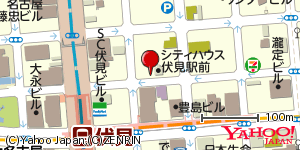 愛知県名古屋市中区錦 付近 : 35170362,136898879