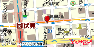 愛知県名古屋市中区錦 付近 : 35169391,136899306