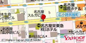 愛知県名古屋市中区栄 付近 : 35168608,136903455