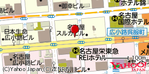 愛知県名古屋市中区錦 付近 : 35168861,136903081