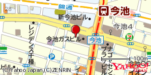 愛知県名古屋市千種区今池 付近 : 35168989,136936146