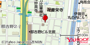 愛知県名古屋市西区那古野 付近 : 35175955,136891360