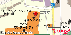 愛知県名古屋市西区二方町 付近 : 35225840,136884486