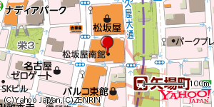 愛知県名古屋市中区栄 付近 : 35164474,136907896